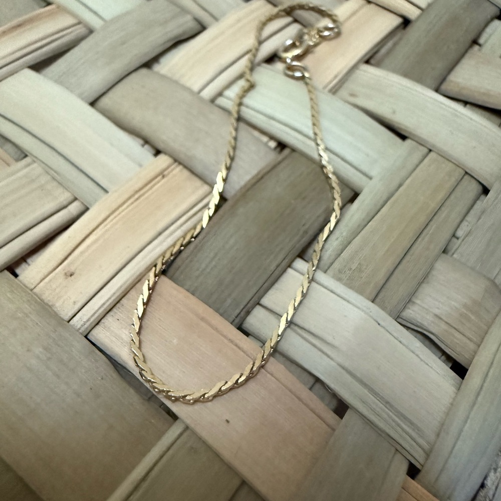 Gold Chain Bracelet